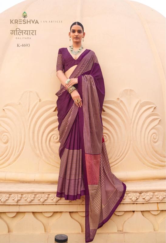 Kreshva galiyara soft silk saree surat